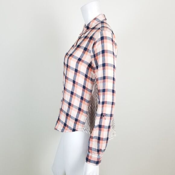 Holding Horses Cedar Grove Plaid Button Down Sz 4 - Picture 5 of 7